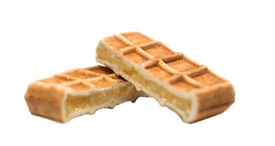 plant based waffle pure apple filling