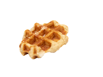 Authenic belgian waffle