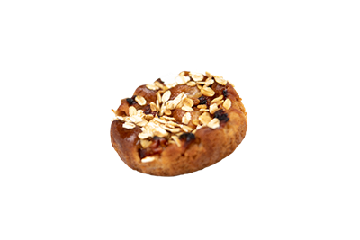 plant based tartlet with apple cinnamon